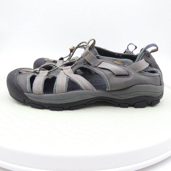 Keen Other - Keen Owyhee Men's US 11.5 Sport Sandals Gray Hiking Waterproof Bungee Lace